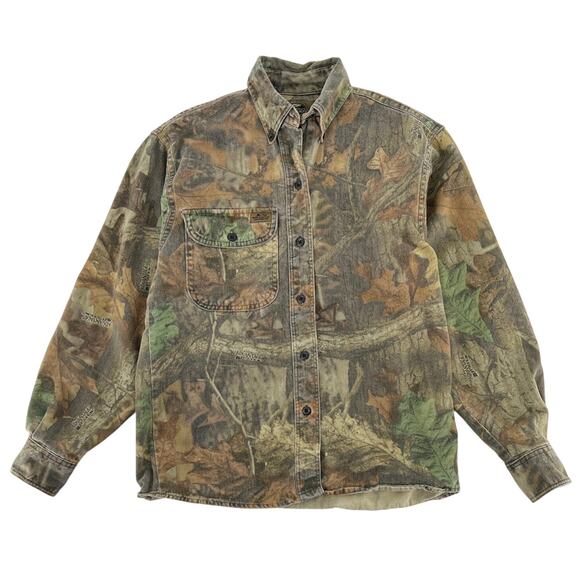 90s Advantage Timber button down shirt Whitewater Outdoors 1990s vintage - Picture 1 of 7